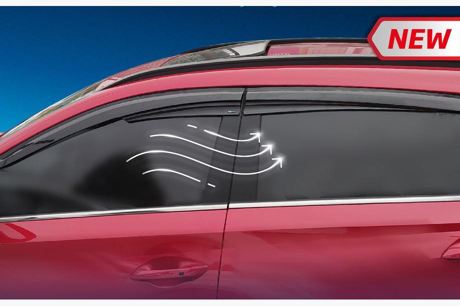 Hyundai Bayon 2021– Ikkunatuuliohjaimet (4 kpl, Sunplex Sport) Image