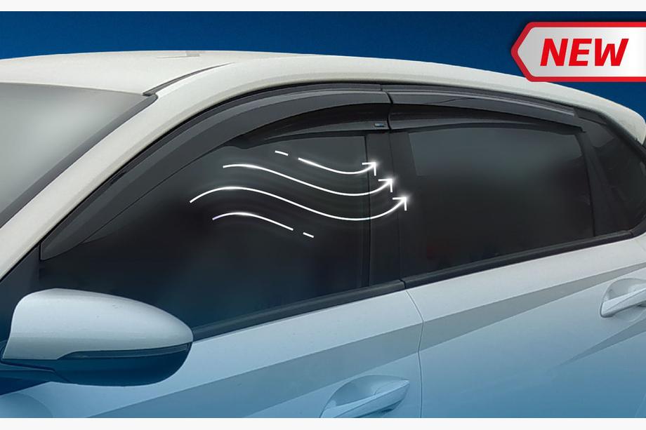Hyundai I-20 2020– Ikkunatuuliohjaimet (4 kpl, Sunplex Sport) Image