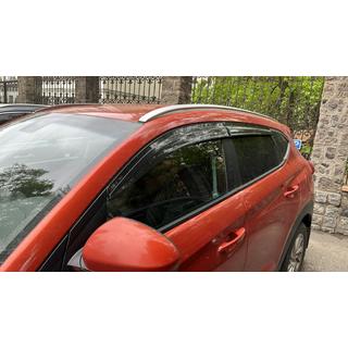 Ikkunatuuliohjaimet (4 kpl, Sunplex Sport) Hyundai Tucson TL 2016–2021 kuva 1