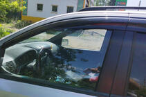 Kia Sorento I BL 2002–2009 Ikkunatuuliohjaimet (4 kpl, Sunplex Sport) kuva 6