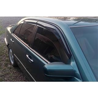Tuuliohjaimet SD (4 kpl, Sunplex Sport) Mercedes E-sarja W210 1995–2002 kuva 4