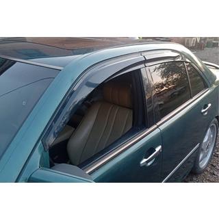 Tuuliohjaimet SD (4 kpl, Sunplex Sport) Mercedes E-sarja W210 1995–2002 kuva 1