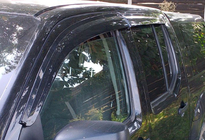 Nissan Navara 2006–2015 Ikkunatuuliohjaimet (4 kpl, Sunplex Sport) kuva 10