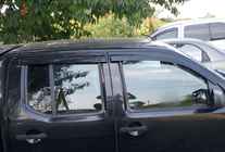 Nissan Navara 2006–2015 Ikkunatuuliohjaimet (4 kpl, Sunplex Sport) kuva 9