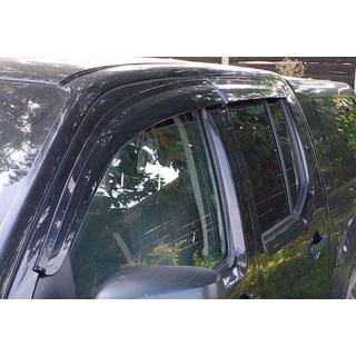 Ikkunatuuliohjaimet (4 kpl, Sunplex Sport) Nissan NP300 1999–2015 kuva 1