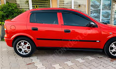 Opel Astra G Classic 1998–2012 Sivulasin tuulisuojat SD/HB (4 kpl, Sunplex Sport) kuva 4