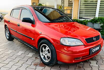 Opel Astra G Classic 1998–2012 Sivulasin tuulisuojat SD/HB (4 kpl, Sunplex Sport) kuva 5
