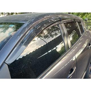 Ikkunatuuliohjaimet HB (4 kpl, Sunplex Sport) Renault Megane III 2009–2016 kuva 1
