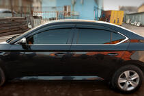 Skoda Superb 2015–2024 Tuuliohjaimet SD (4 kpl, Sunplex Sport) kuva 4