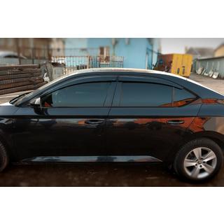 Tuuliohjaimet SD (4 kpl, Sunplex Sport) Skoda Superb 2015–2024 kuva 2