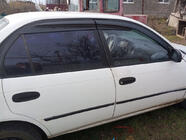 Toyota Corolla 1993–1998 Ikkunatuuliohjaimet (4 kpl, Sunplex Sport) kuva 2