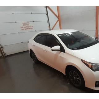 Ikkunatuuliohjaimet (4 kpl, Sunplex Sport) Toyota Corolla 2013–2019 kuva 3