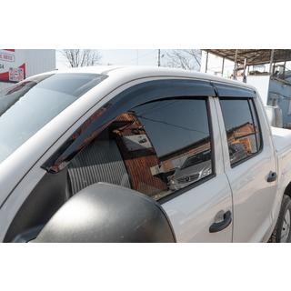 Ikkunatuuliohjaimet (4 kpl, Sunplex Sport) Volkswagen Amarok 2010–2022 kuva 4