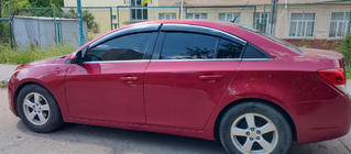 Chevrolet Cruze 2009–2015 Ikkunatuuliohjaimet kromilistalla (4 kpl, Sunplex Chrome) kuva 1