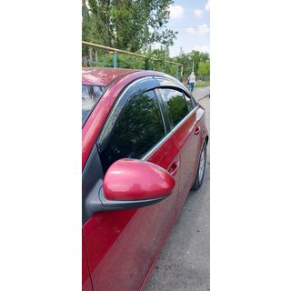 Ikkunatuuliohjaimet kromilistalla (4 kpl, Sunplex Chrome) kuva 4