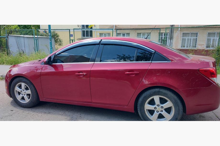Chevrolet Cruze 2009–2015 Ikkunatuuliohjaimet kromilistalla (4 kpl, Sunplex Chrome) Image