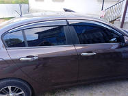 Fiat Tipo 2016– Ikkunatuuliohjaimet kromilistalla (4 kpl, Sunplex Chrome) kuva 2