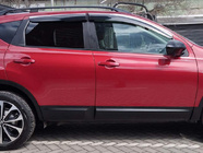 Nissan Qashqai 2007–2010 Ikkunatuuliohjaimet kromilistalla (4 kpl, Sunplex Chrome) kuva 1