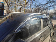 Nissan Qashqai 2007–2010 Ikkunatuuliohjaimet kromilistalla (4 kpl, Sunplex Chrome) kuva 5