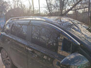 Nissan Qashqai 2007–2010 Ikkunatuuliohjaimet kromilistalla (4 kpl, Sunplex Chrome) kuva 6