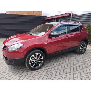 Ikkunatuuliohjaimet kromilistalla (4 kpl, Sunplex Chrome) Nissan Qashqai 2007–2010 kuva 3