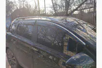 Nissan Qashqai 2010–2014 Ikkunatuuliohjaimet kromilistalla (4 kpl, Sunplex Chrome) kuva 6