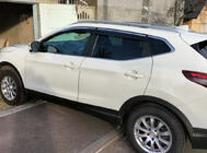 Nissan Qashqai 2014–2021 Ikkunatuuliohjaimet kromilistalla (4 kpl, Sunplex Chrome) kuva 5