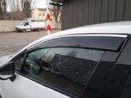 Renault Clio V 2019– Ikkunatuuliohjaimet kromilistalla (4 kpl, Sunplex Chrome) kuva 5