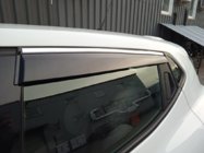 Renault Clio V 2019– Ikkunatuuliohjaimet kromilistalla (4 kpl, Sunplex Chrome) kuva 6