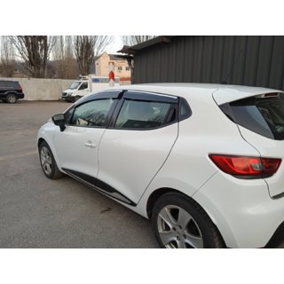 Ikkunatuuliohjaimet kromilistalla (4 kpl, Sunplex Chrome) Renault Clio V 2019– kuva 4