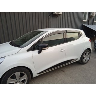 Ikkunatuuliohjaimet kromilistalla (4 kpl, Sunplex Chrome) Renault Clio V 2019– kuva 1