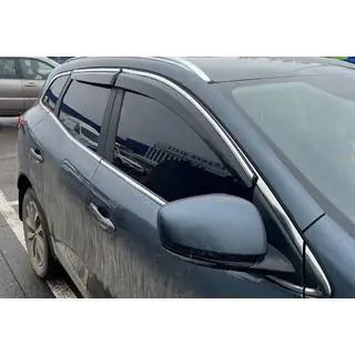 Ikkunatuuliohjaimet kromilistalla (4 kpl, Sunplex Chrome) kuva 3