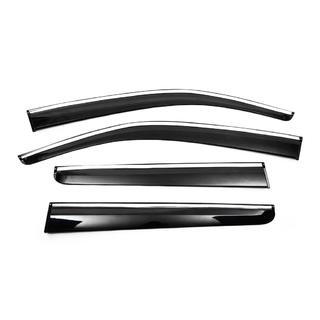Ikkunatuuliohjaimet kromilistalla (4 kpl, Sunplex Chrome) Volkswagen Amarok 2010–2022 kuva 1