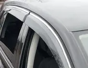 Volkswagen Golf 5 2003–2009 Ikkunatuuliohjaimet kromilistalla (4 kpl, Sunplex Chrome) kuva 2