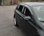 Volkswagen Golf 5 2003–2009 Ikkunatuuliohjaimet kromilistalla (4 kpl, Sunplex Chrome) kuva 1