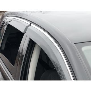 Ikkunatuuliohjaimet kromilistalla (4 kpl, Sunplex Chrome) Volkswagen Golf 5 2003–2009 kuva 2