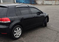 Volkswagen Golf 6 2008–2014 Ikkunatuuliohjaimet kromilistalla HB (4 kpl, Sunplex Chrome) kuva 2