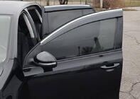Volkswagen Golf 6 2008–2014 Ikkunatuuliohjaimet kromilistalla HB (4 kpl, Sunplex Chrome) kuva 13