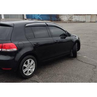 Ikkunatuuliohjaimet kromilistalla HB (4 kpl, Sunplex Chrome) Volkswagen Golf 6 2008–2014 kuva 2