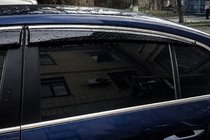 Volkswagen Passat B6 2006–2012 Ikkunatuuliohjaimet kromilistalla (4 kpl, Sunplex Chrome) kuva 2