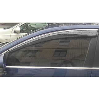 Sivulasien tuuliohjaimet kromilistalla SD (4 kpl, EU, Sunplex Chrome) Volkswagen Passat B7 2012–2015 kuva 2