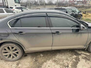 Volkswagen Passat B8 2015–2023 Sivulasi tuulenohjaimet kromilistalla SD (4 kpl, Sunplex Chrome) kuva 3