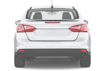 Ford Focus III 2011–2017 Sedan LIP -spoileri (Sunplex, musta) (107,2 cm x 5,5 cm) kuva 5