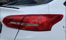 Ford Focus III 2011–2017 Sedan LIP -spoileri (Sunplex, musta) (107,2 cm x 5,5 cm) kuva 3