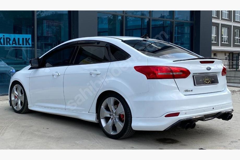 Ford Focus III 2011–2017 Sedan LIP -spoileri (Sunplex, musta) (107,2 cm x 5,5 cm) Image