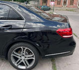 Mercedes E-sarja W212 2009–2016 LIP-spoileri (Sunplex, musta) (130,5 cm x 5,8 cm) kuva 5