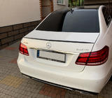 Mercedes E-sarja W212 2009–2016 LIP-spoileri (Sunplex, musta) (130,5 cm x 5,8 cm) kuva 2