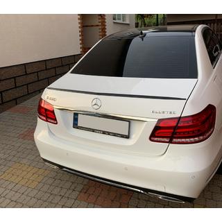 LIP-spoileri (Sunplex, musta) (130,5 cm x 5,8 cm) Mercedes E-sarja W212 2009–2016 kuva 2