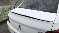 Peugeot 301 2012– Lip-spoileri (Sunplex, musta) (118,5 cm x 5,5 cm) kuva 6
