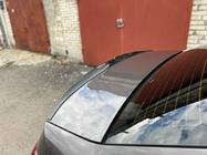 Peugeot 301 2012– Lip-spoileri (Sunplex, musta) (118,5 cm x 5,5 cm) kuva 1